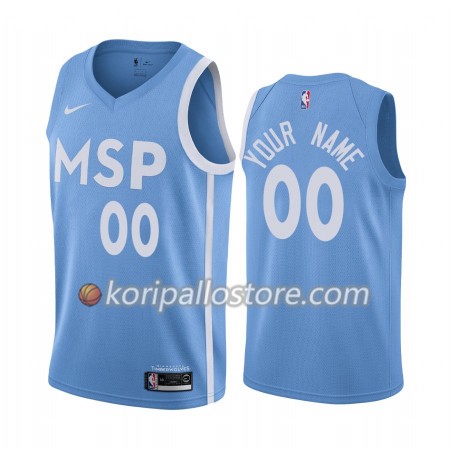 Minnesota Timberwolves Custom Nike 2019-2020 City Edition Miesten Pelipaidat Swingman 